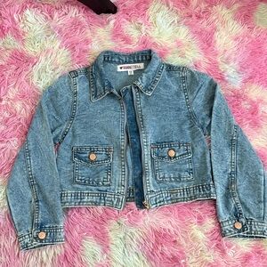 Nannette Kids Light Blue Denim Jacket
